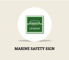 MARINE SAFETY SIGN